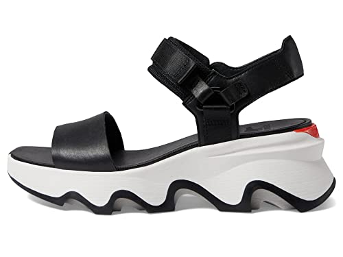 SOREL Kinetic Impact Y - Strap - Women's Black, Sea Salt Shoe Deals Outlet