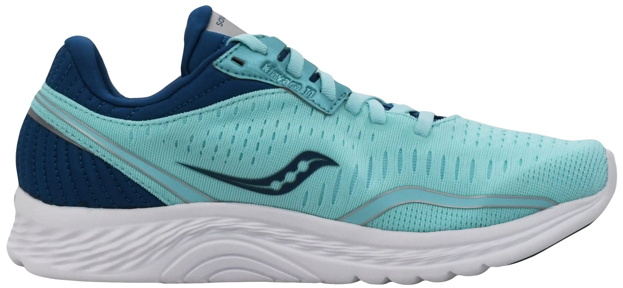 Saucony Kinvara 11 - Women's Aqua/Blue Shoe Deals Outlet