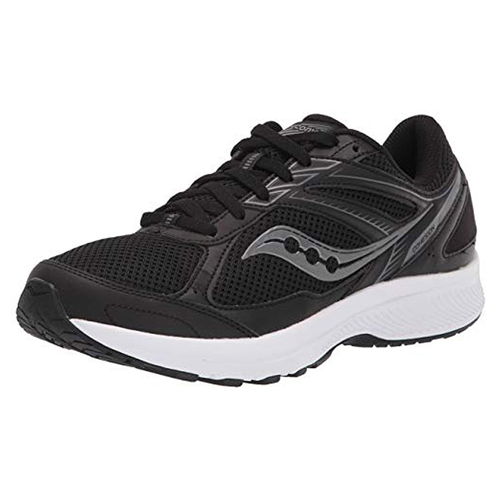 Saucony Kinvara 12 Running Shoe - Men's Black/White Shoe Deals Outlet