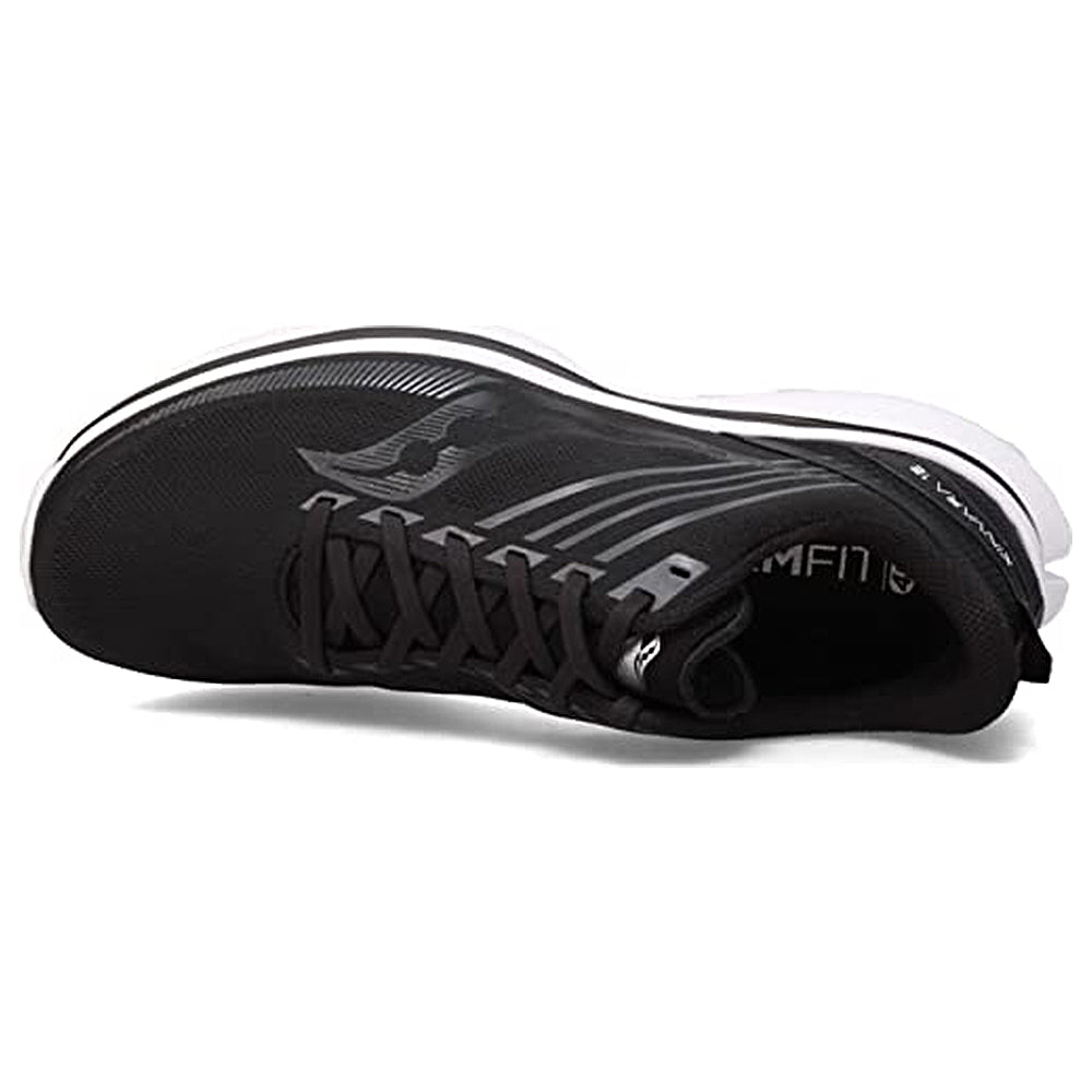 Saucony Kinvara 12 Running Shoe - Men's Black/Gum Shoe Deals Outlet