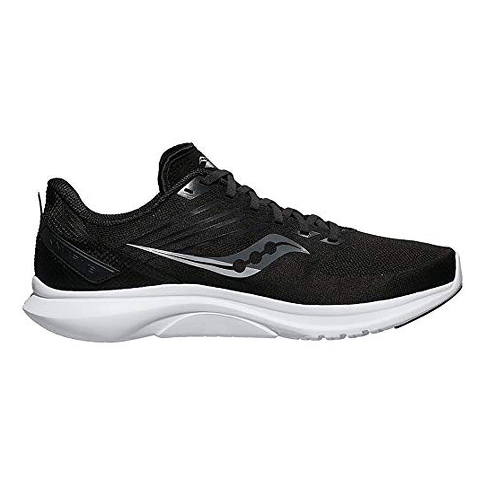 Saucony Kinvara 12 Running Shoe - Men's Black/Silver Shoe Deals Outlet