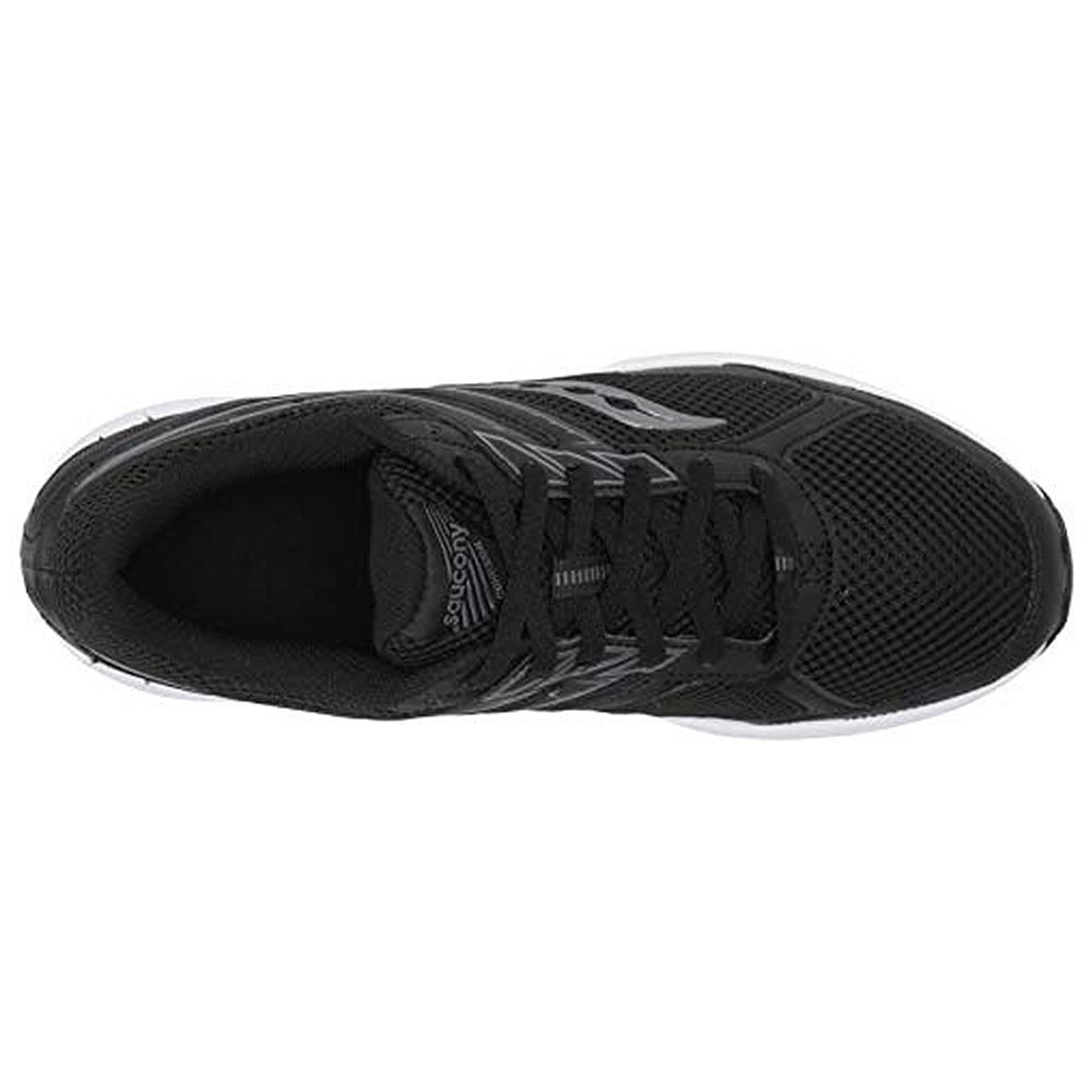 Saucony Kinvara 12 Running Shoe - Men's Black/White Shoe Deals Outlet