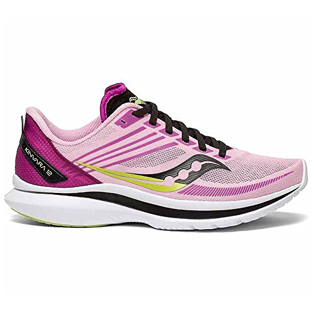 Saucony Kinvara 12 Running Shoe - Men's Fairytale/Razzle Shoe Deals Outlet