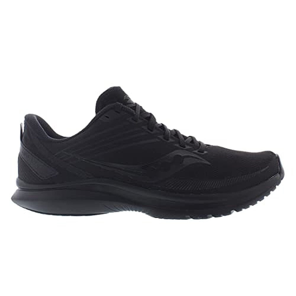 Saucony Kinvara 12 Running Shoe - Men's Black/Black/Black Shoe Deals Outlet