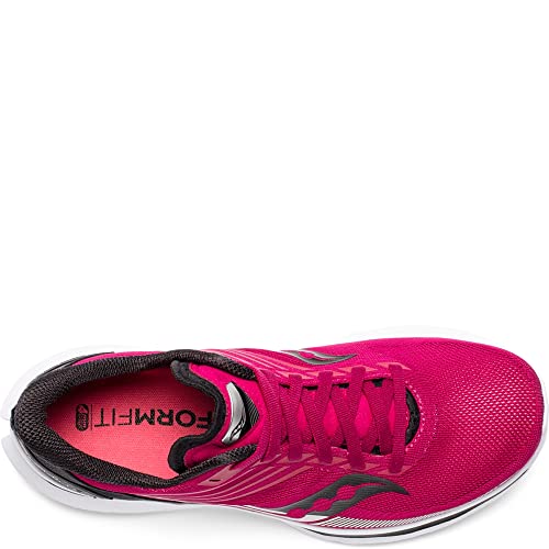 Saucony Kinvara 12 Running Shoe - Women's Cherry/Black Shoe Deals Outlet