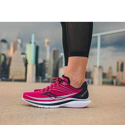 Saucony Kinvara 12 Running Shoe - Women's Cherry/Black Shoe Deals Outlet