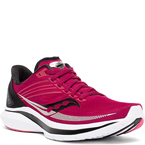 Saucony Kinvara 12 Running Shoe - Women's Cherry/Black Shoe Deals Outlet