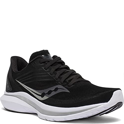 Saucony Kinvara 12 - Women's Black/Silver Shoe Deals Outlet
