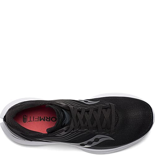 Saucony Kinvara 12 - Women's Black/Silver Shoe Deals Outlet