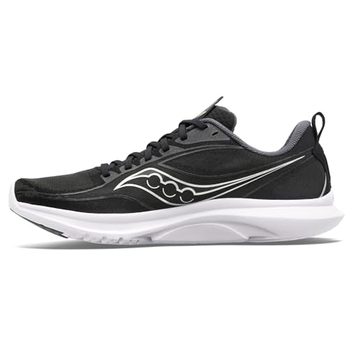 Saucony Kinvara 13 Running Shoe - Men's Black/Silver Shoe Deals Outlet