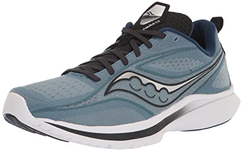 Saucony Kinvara 13 Running Shoe - Men's Mist/Black Shoe Deals Outlet