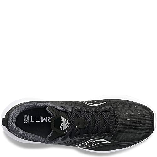 Saucony Kinvara 13 Running Shoe - Women's Black/Silver Shoe Deals Outlet