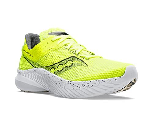 Saucony Kinvara 14 Running Shoe - Women's Citron/Black Shoe Deals Outlet