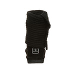 BEARPAW Knit Tall Boots - Women's Black Shoe Deals Outlet