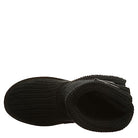 BEARPAW Knit Tall Boots - Women's Black Shoe Deals Outlet