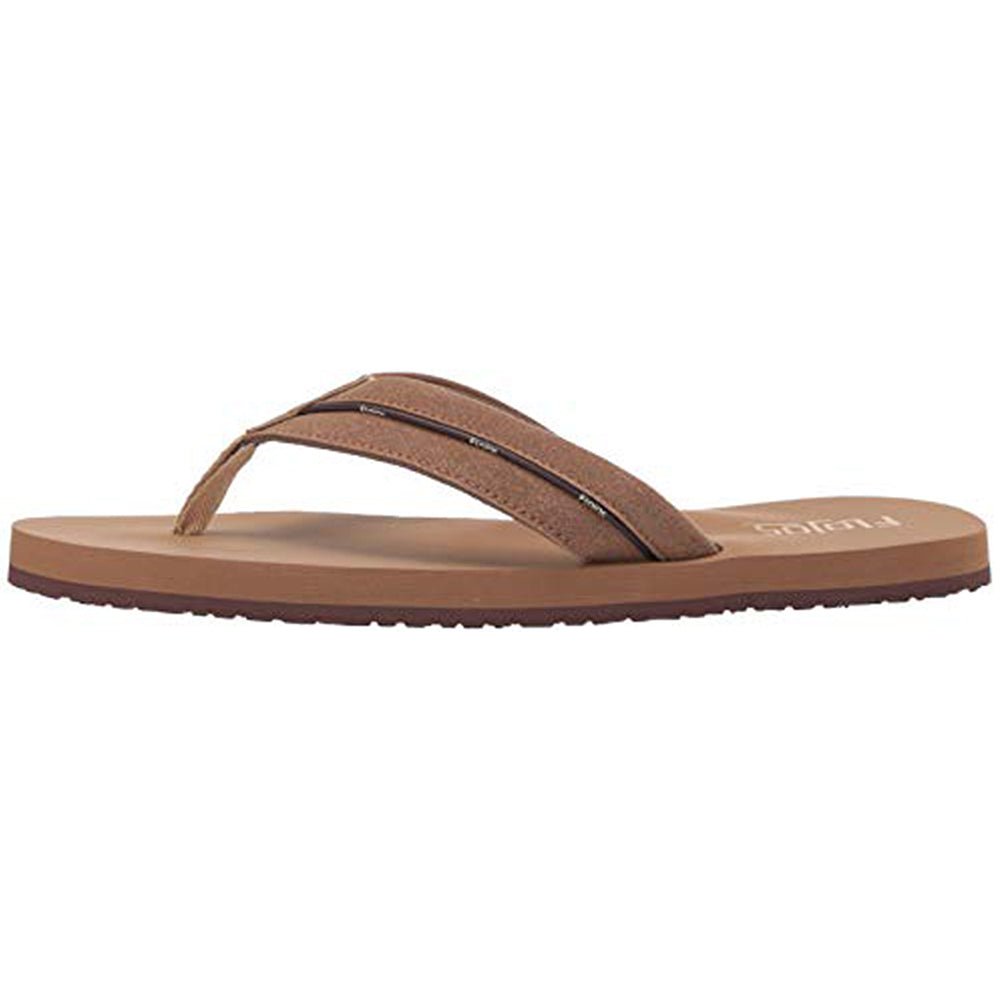 Flojos Kona - Men's Black/Gum Shoe Deals Outlet