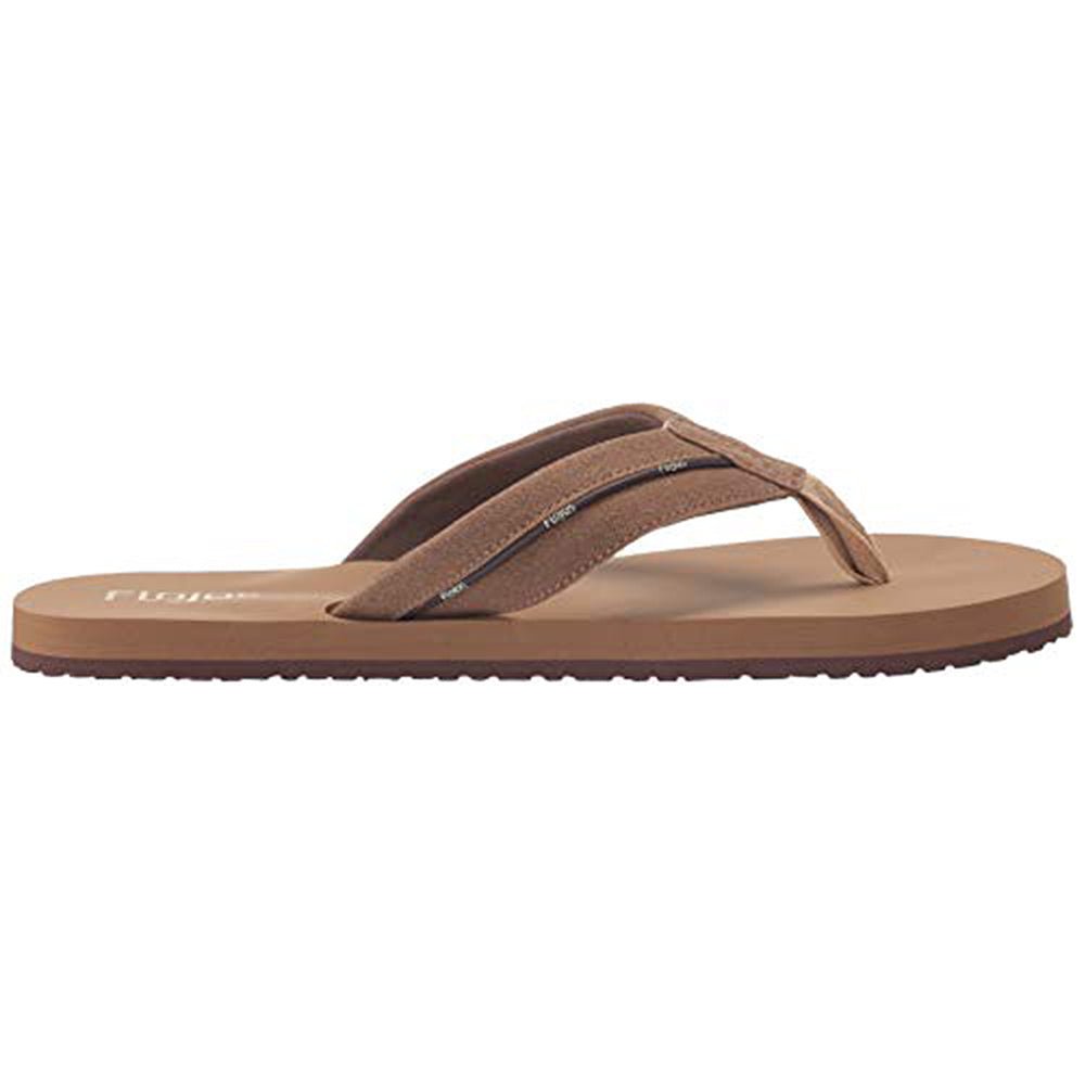 Flojos Kona - Men's Black/Gum Shoe Deals Outlet