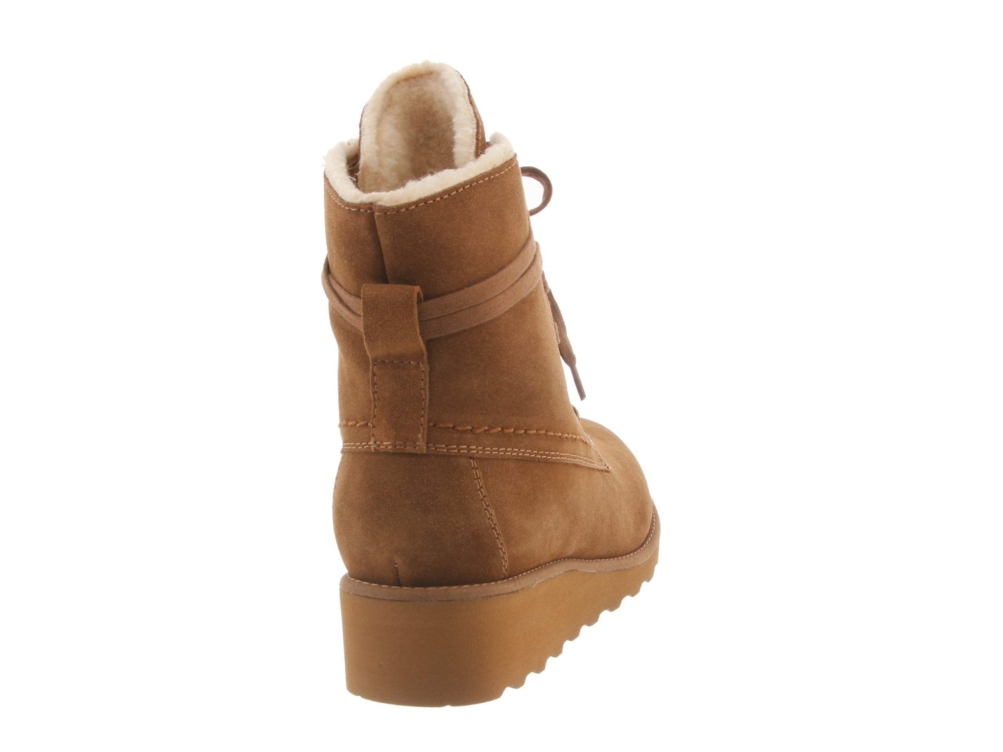 BEARPAW Krista Ankle Boot - Women's Hickory Shoe Deals Outlet