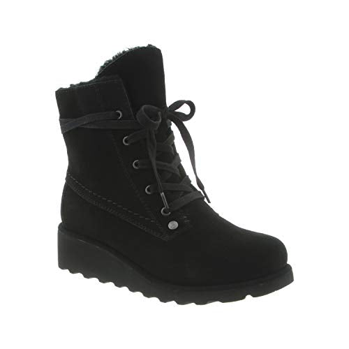 BEARPAW Krista Boots - Women's Black Shoe Deals Outlet