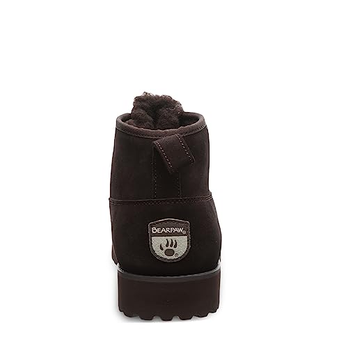 BEARPAW Kyle Boots - Men's Chocolate Shoe Deals Outlet