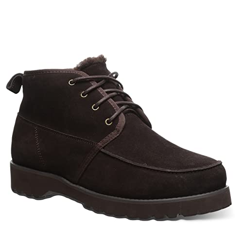 BEARPAW Kyle Boots - Men's Chocolate Shoe Deals Outlet