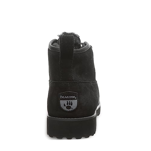 BEARPAW Kyle Boots - Men's Black Shoe Deals Outlet