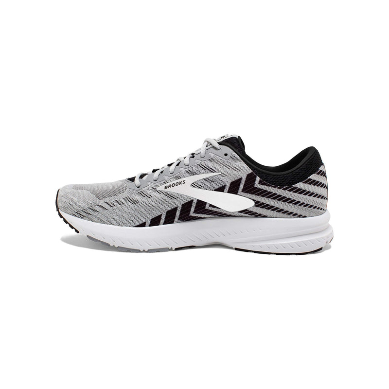 Brooks Launch 6 - Men's Alloy/Black/Grey Shoe Deals Outlet