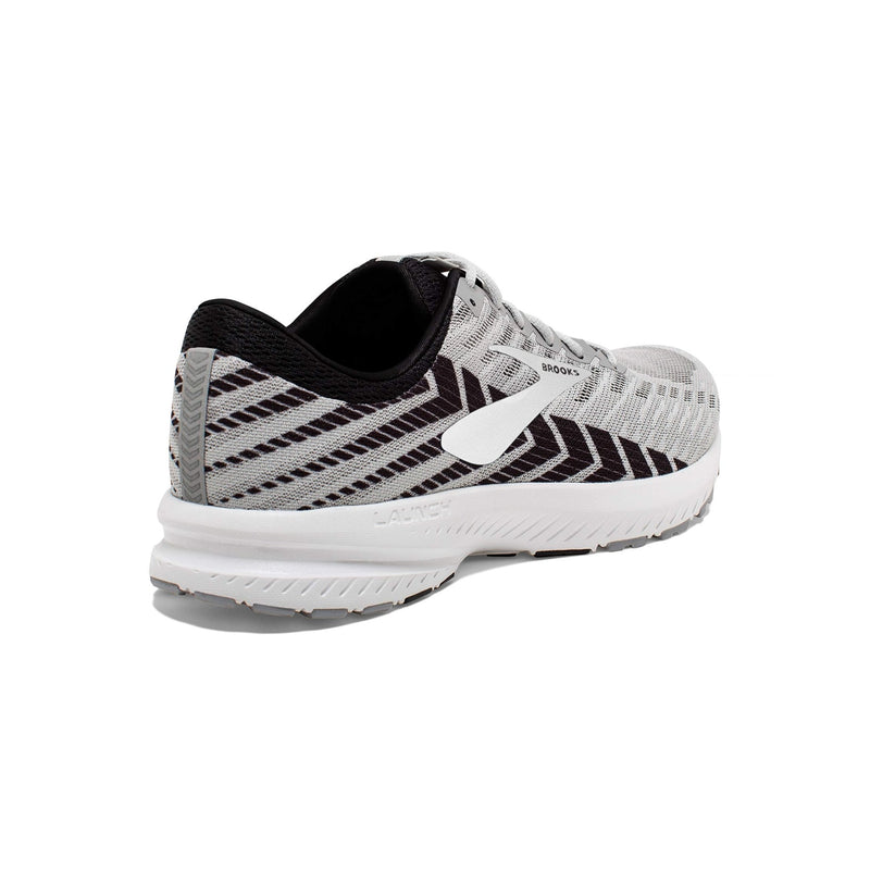 Brooks Launch 6 - Men's Alloy/Black/Grey Shoe Deals Outlet