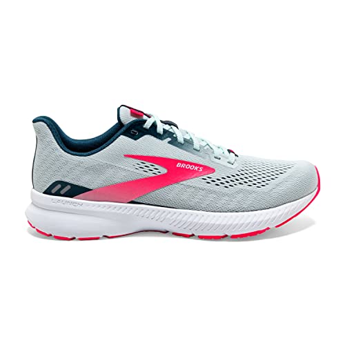 Brooks Launch 8 - Women's Ice Flow/Navy/Pink Shoe Deals Outlet