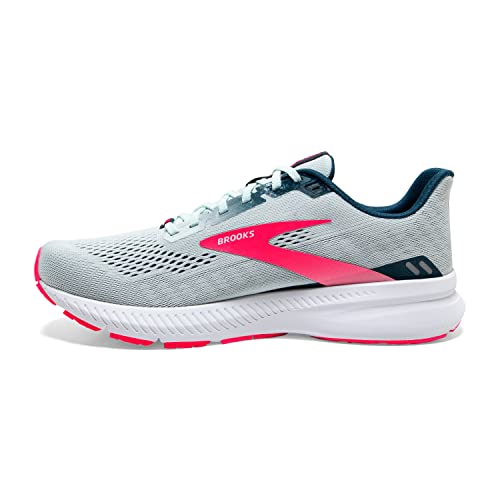 Brooks Launch 8 - Women's Ice Flow/Navy/Pink Shoe Deals Outlet