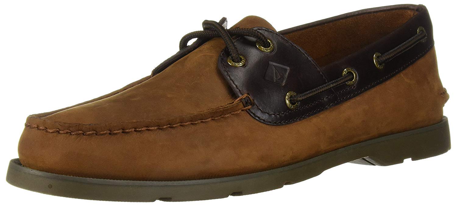 Sperry LEEWARD 2 - EYE - Men's BROWN BUC/BROWN Shoe Deals Outlet
