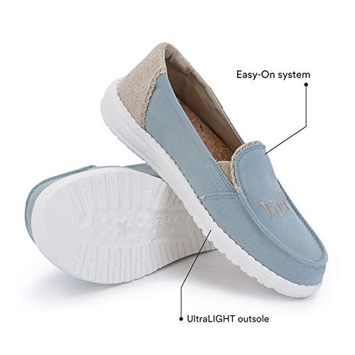 Hey Dude Lena - Women's Natural Azqua Haze Shoe Deals Outlet