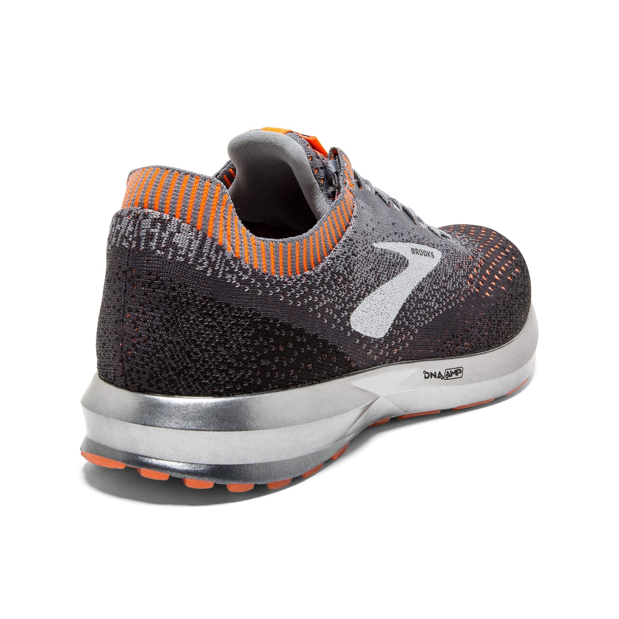 Brooks Levitate 2 - Men's Grey/Black/Orange Shoe Deals Outlet