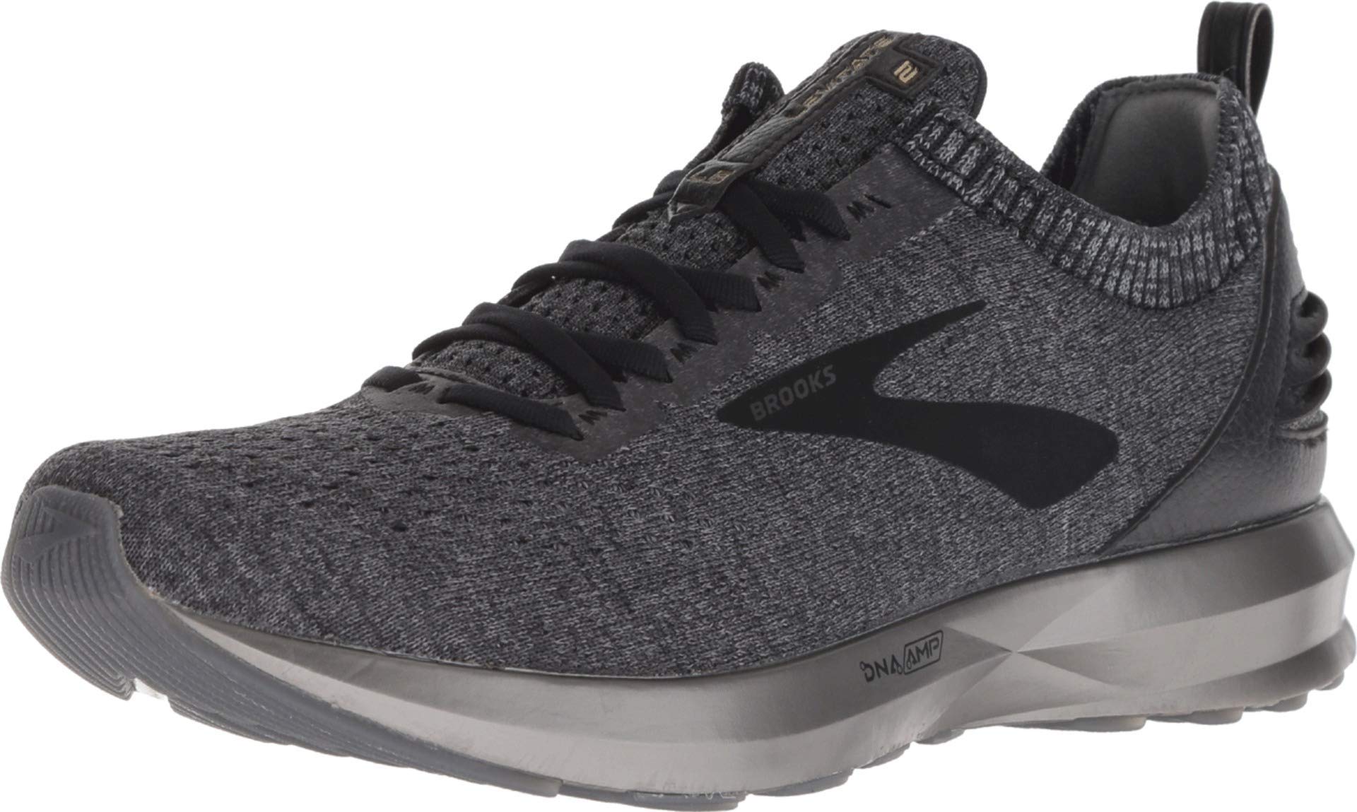 Brooks Levitate 2 - Men's Black/Grey/Gold Shoe Deals Outlet