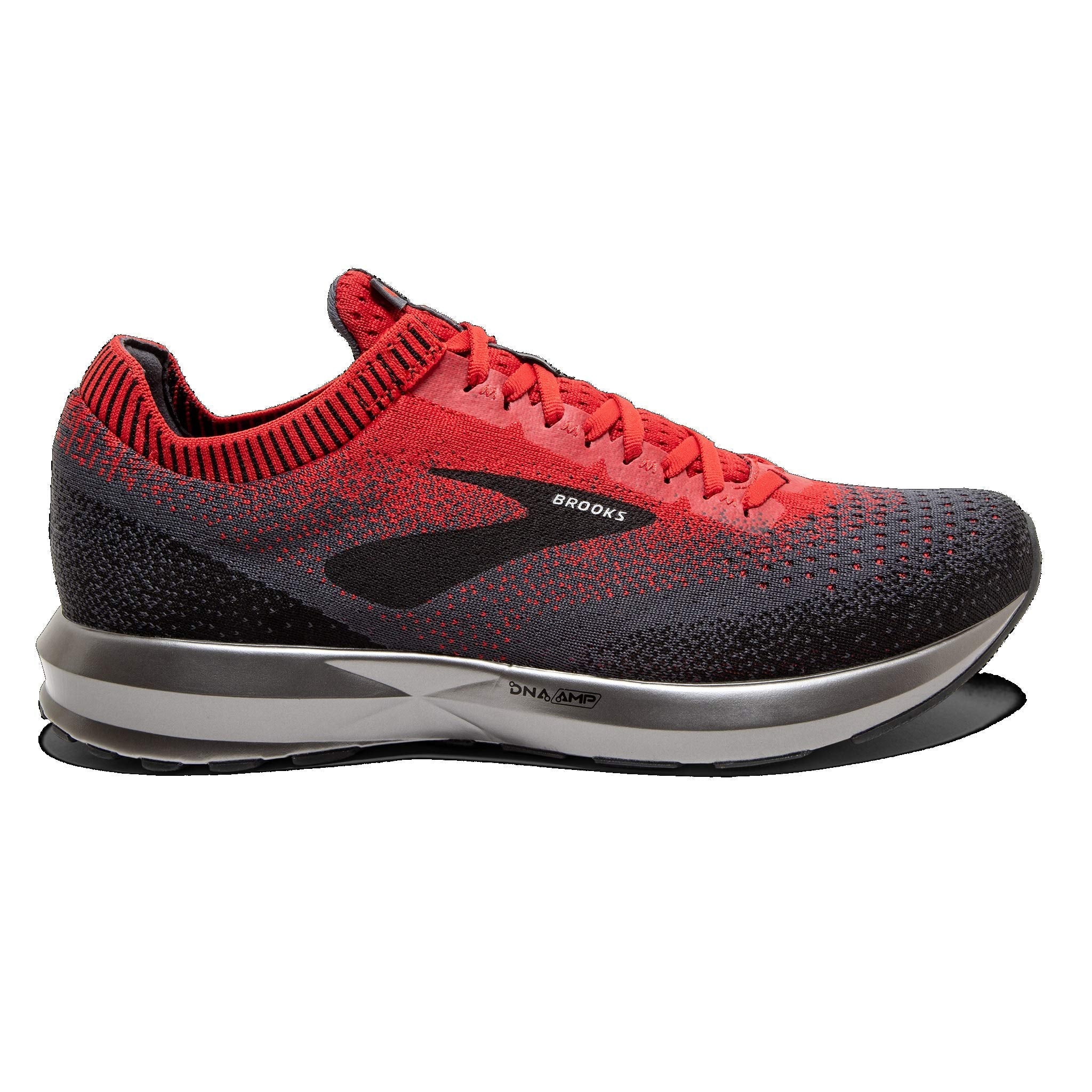 Brooks Levitate 2 - Men's Black/Grey/Red Shoe Deals Outlet