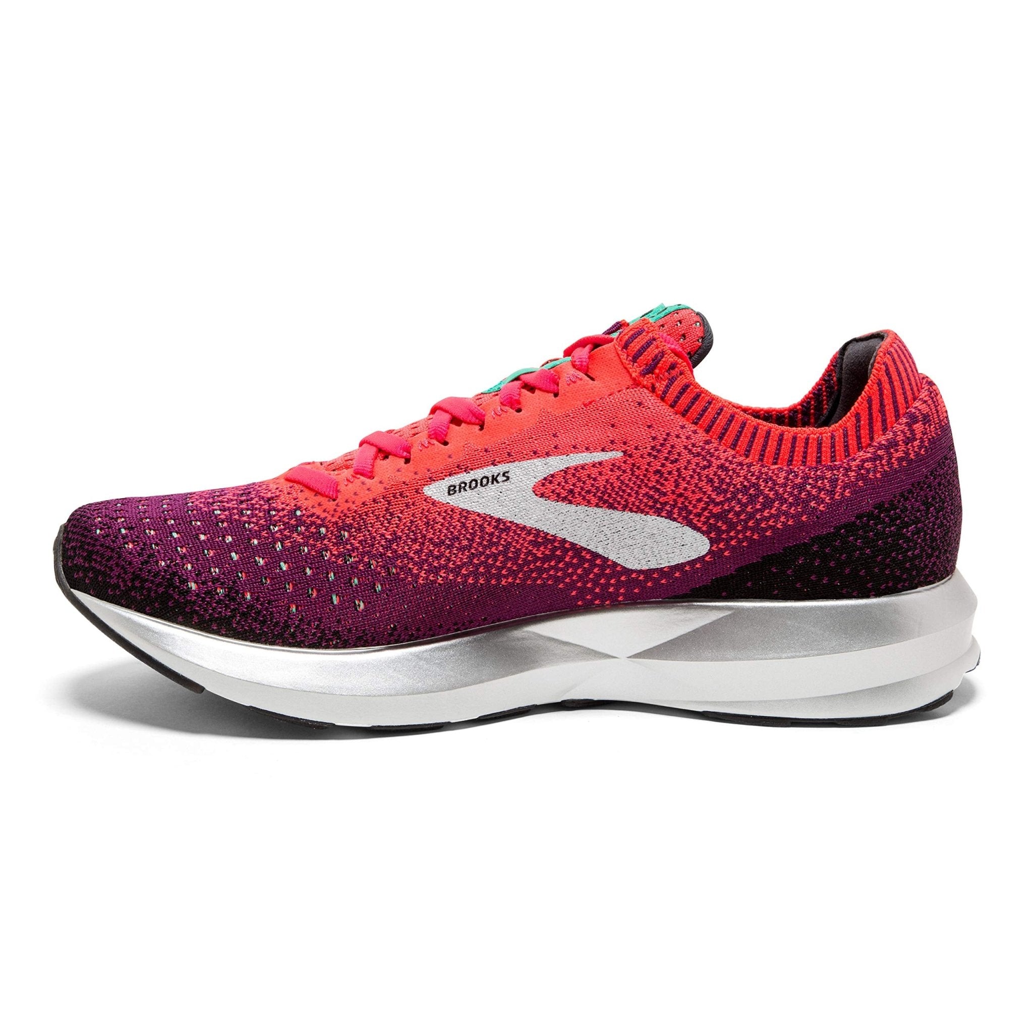 Brooks Levitate 2 - Women's Pink/Black/Aqua Shoe Deals Outlet