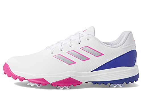 adidas Lightstrike Boa Golf - Kids Footwear White/Lucid Fuchsia/Lucid Blue Shoe Deals Outlet