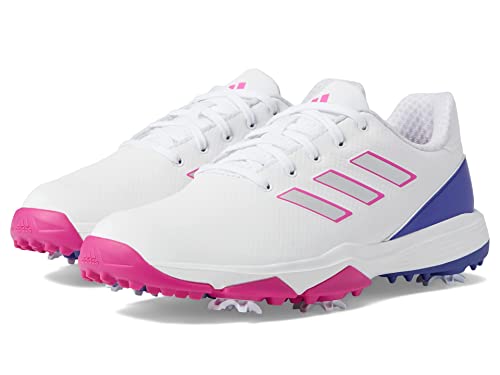 adidas Lightstrike Boa Golf - Kids Footwear White/Lucid Fuchsia/Lucid Blue Shoe Deals Outlet