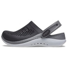 Crocs LiteRide 360 Clog - Kids Black/Slate Grey Shoe Deals Outlet