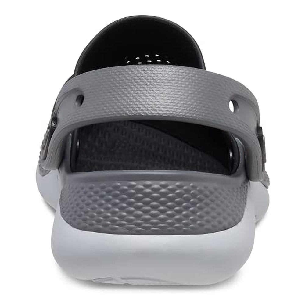 Crocs LiteRide 360 Clog - Kids Black/Slate Grey Shoe Deals Outlet