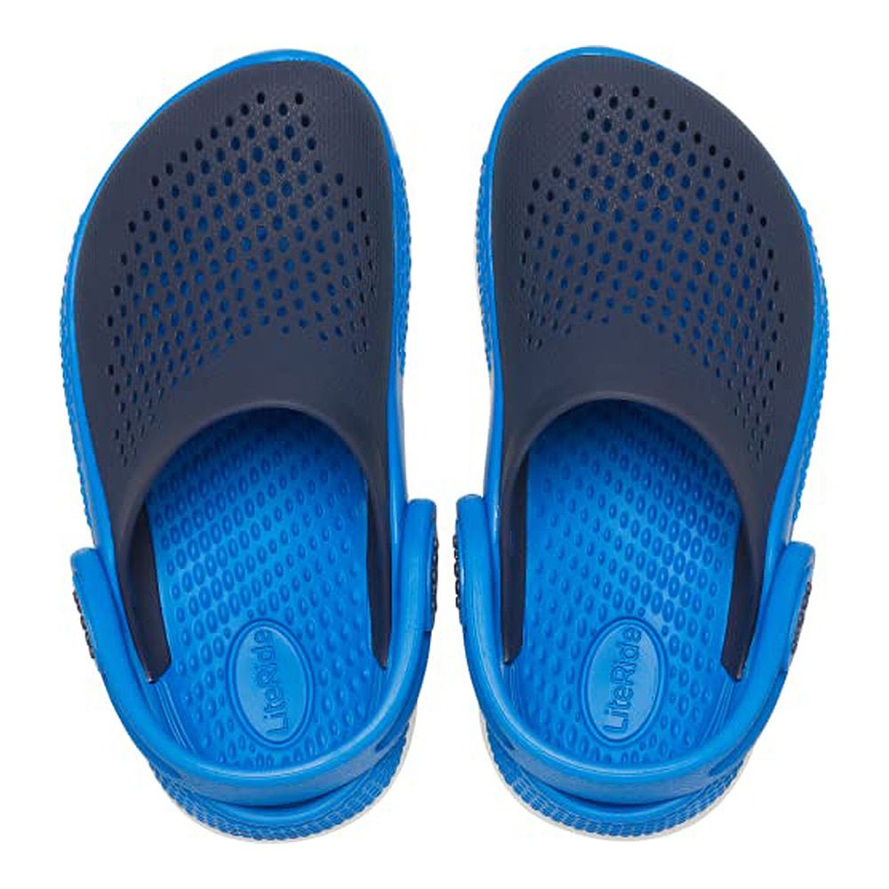 Crocs LiteRide 360 Clog - Kids Navy/Bright Cobalt Shoe Deals Outlet