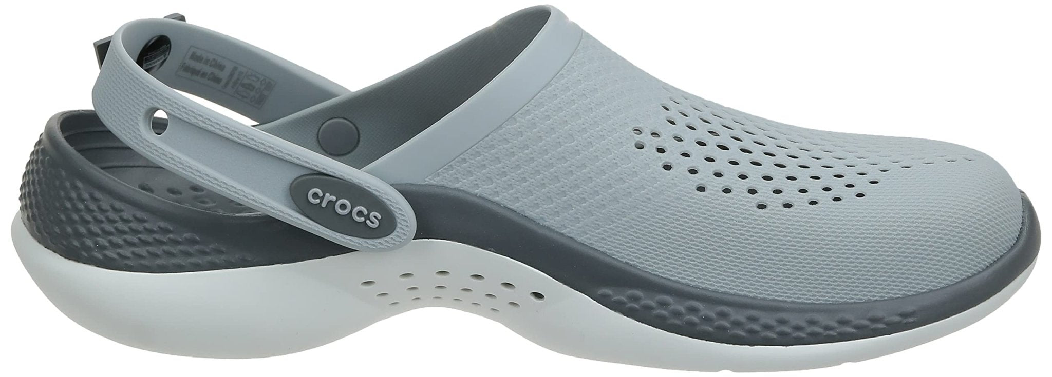 Crocs LiteRide 360 Clogs - Unisex Light Grey/Slate Grey Shoe Deals Outlet