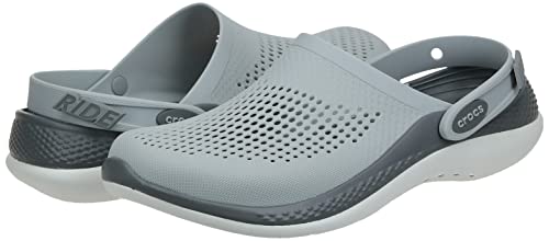 Crocs LiteRide 360 Clogs - Unisex Light Grey/Slate Grey Shoe Deals Outlet