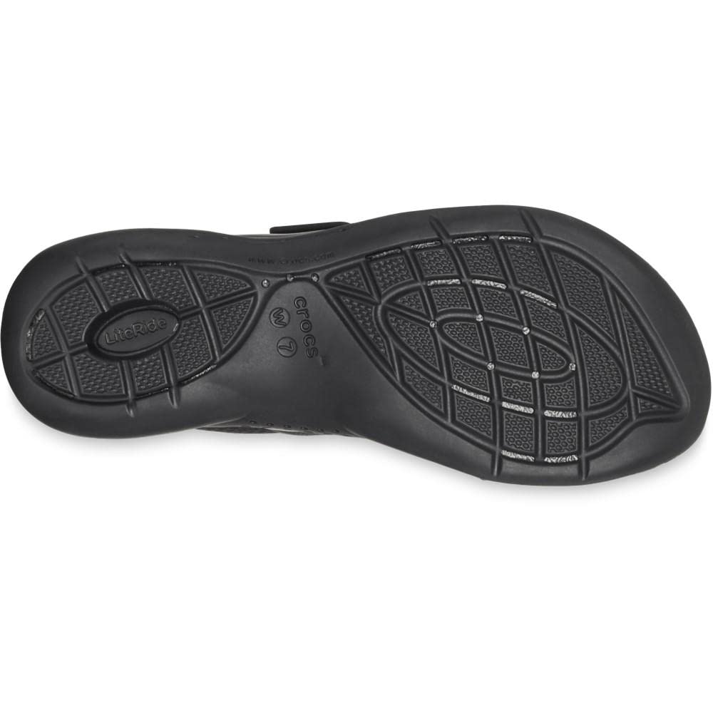Crocs LiteRide 360 Sandals - Women's Black Shoe Deals Outlet