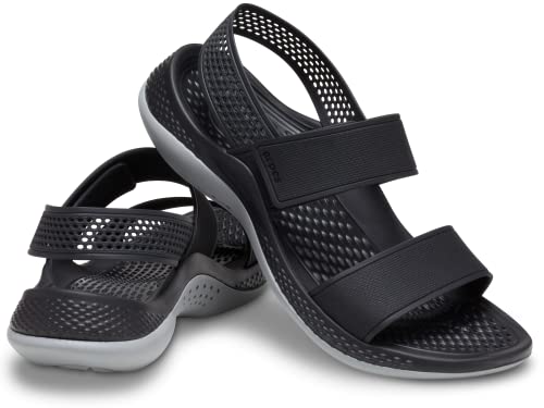 Crocs LiteRide 360 Sandals - Women's Black Shoe Deals Outlet
