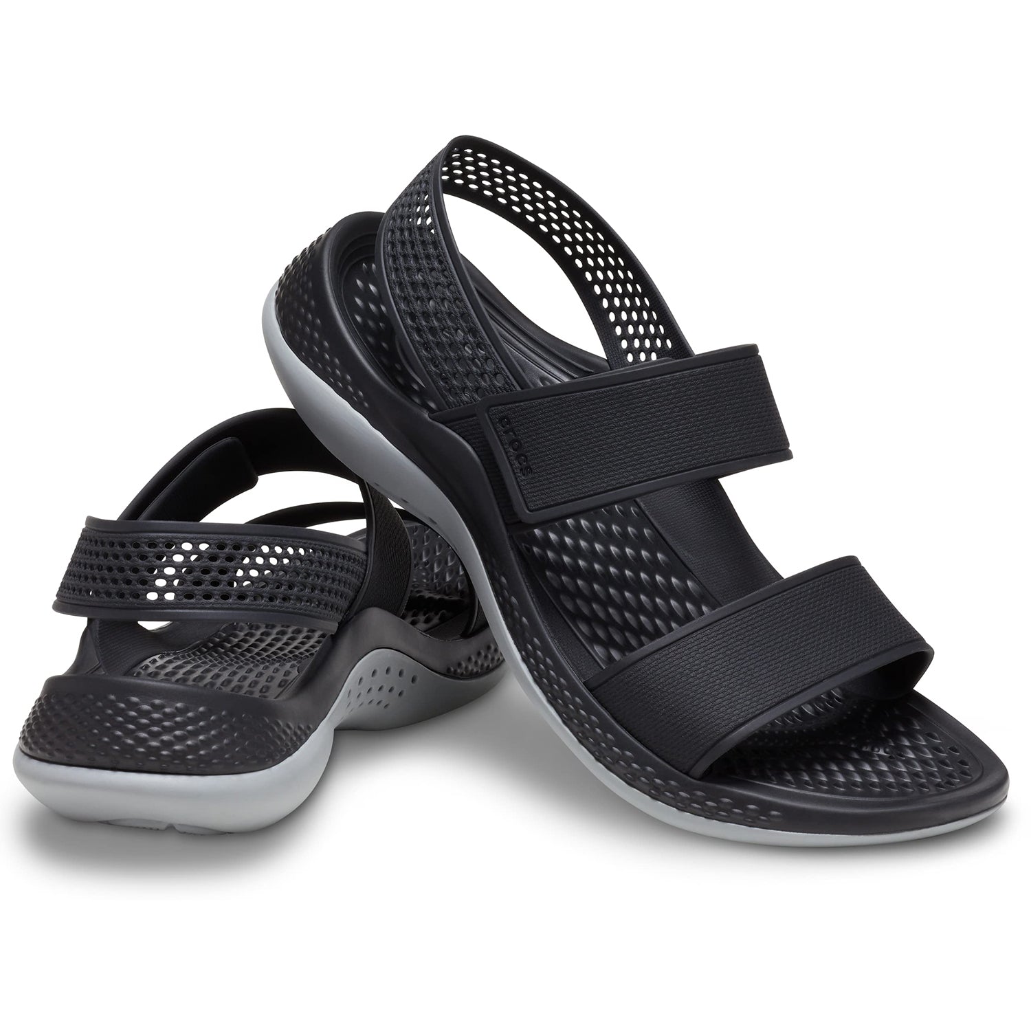 Crocs LiteRide 360 - Women's Black/Light Grey Shoe Deals Outlet
