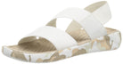 Crocs LiteRide Stretch Sandal - Women's Almost White Shoe Deals Outlet