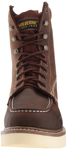Wolverine Loader 8 - Inch Wedge Boot - Men's Brown Shoe Deals Outlet