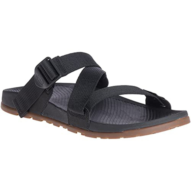 Chaco Lowdown Slide - Men's Black Shoe Deals Outlet