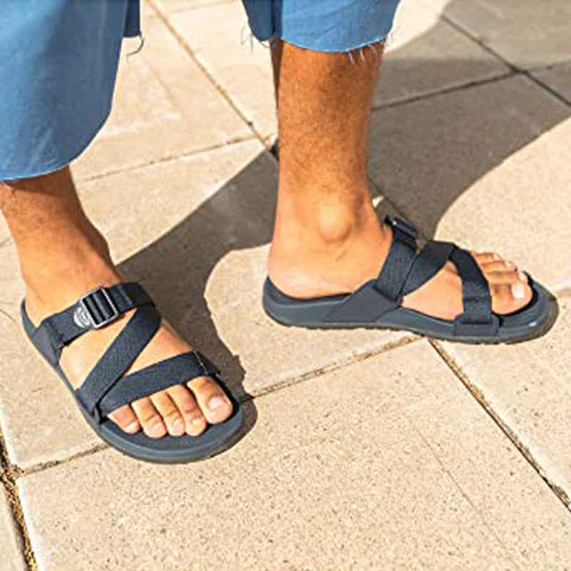 Chaco Lowdown Slide - Men's Black Shoe Deals Outlet